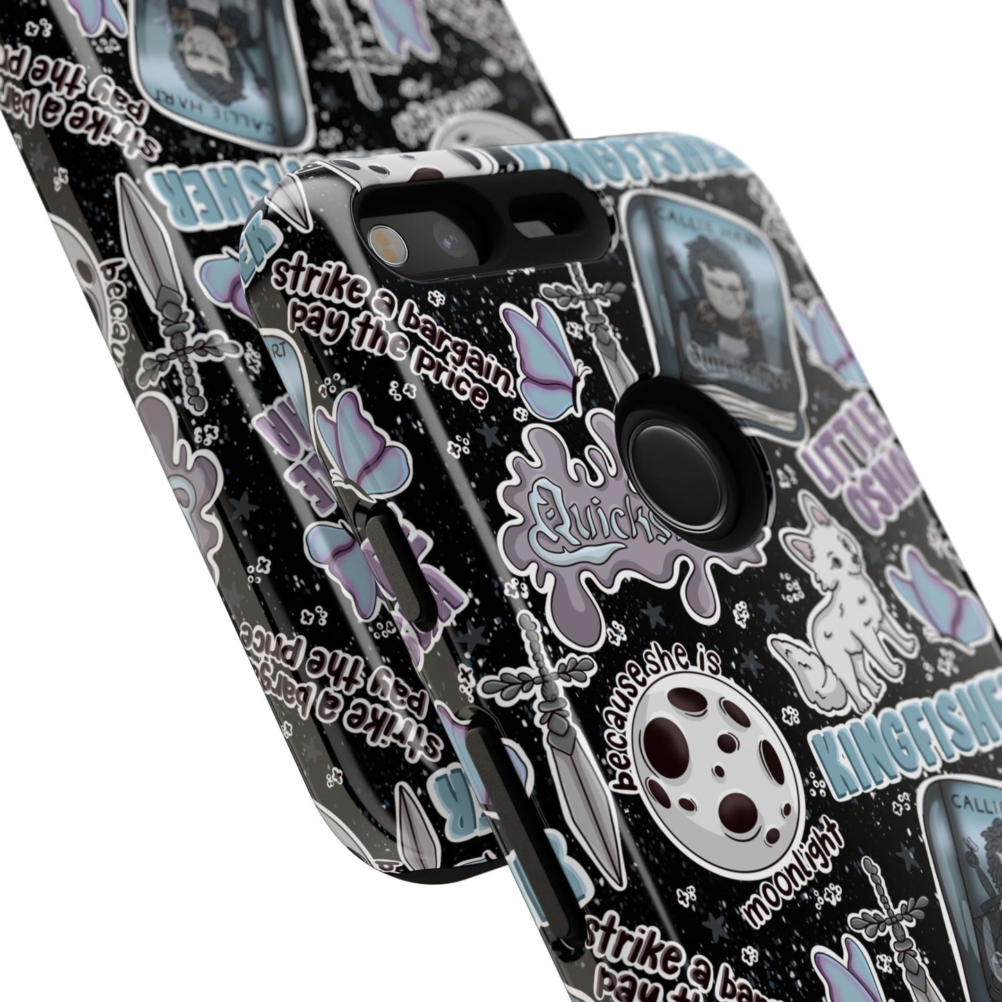 Quicksilver Tough Phone Case | Shockproof | Samsung Case | Google Case | Bookish