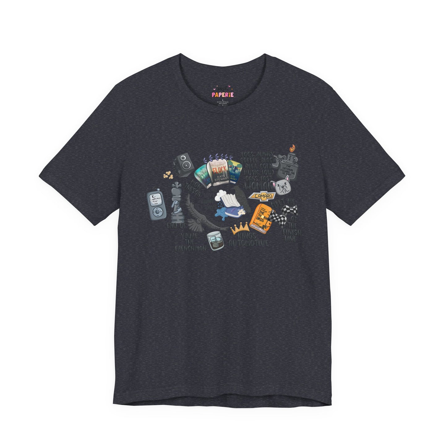 Triple Falls Shirt | Graphic Tee | Bookish Merch |