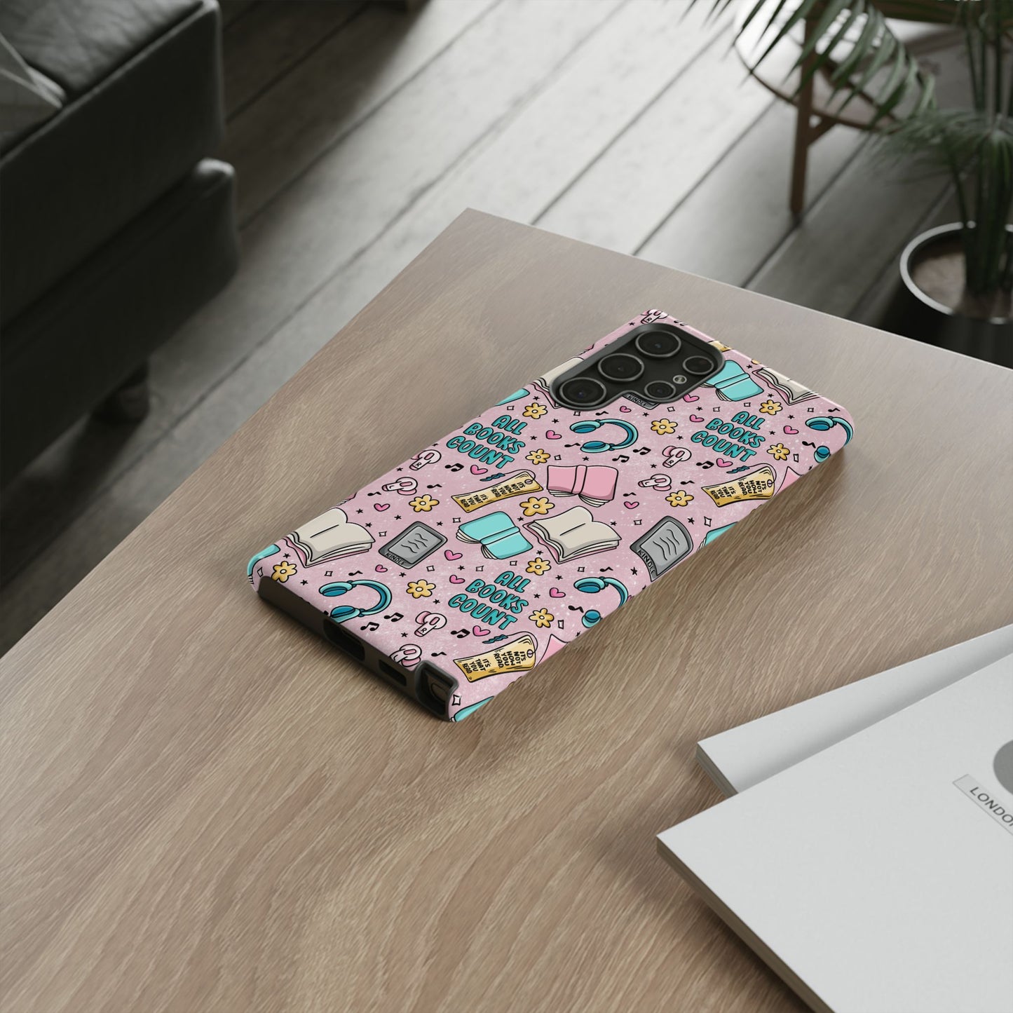 All Books Count Tough Phone Case | Shockproof | Samsung Case | Google Case | Bookish