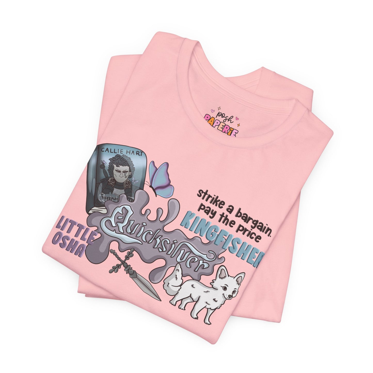Quicksilver Shirt | Graphic Tee | Bookish Merch |