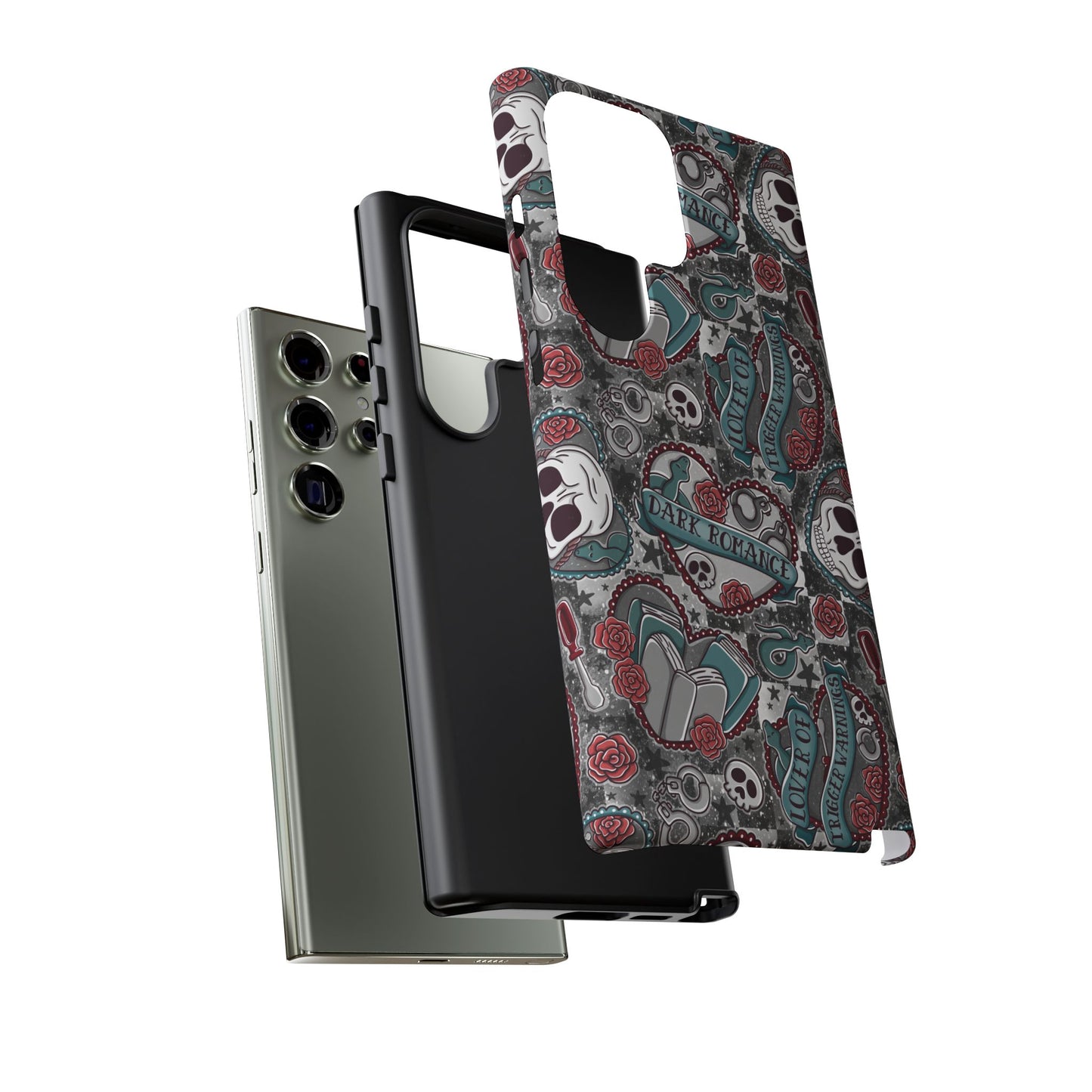 Dark Romance Tough Phone Case | Shockproof | Samsung Case | Google Case | Bookish