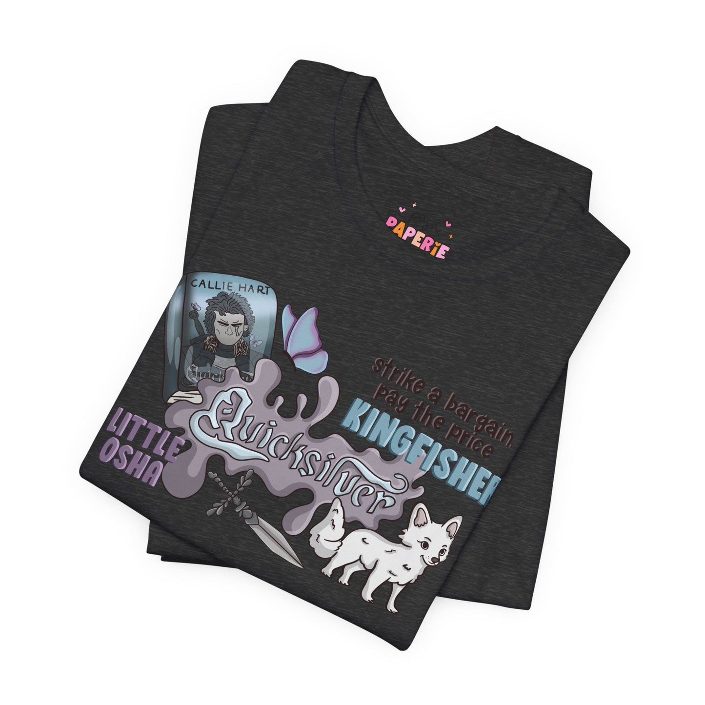 Quicksilver Shirt | Graphic Tee | Bookish Merch |