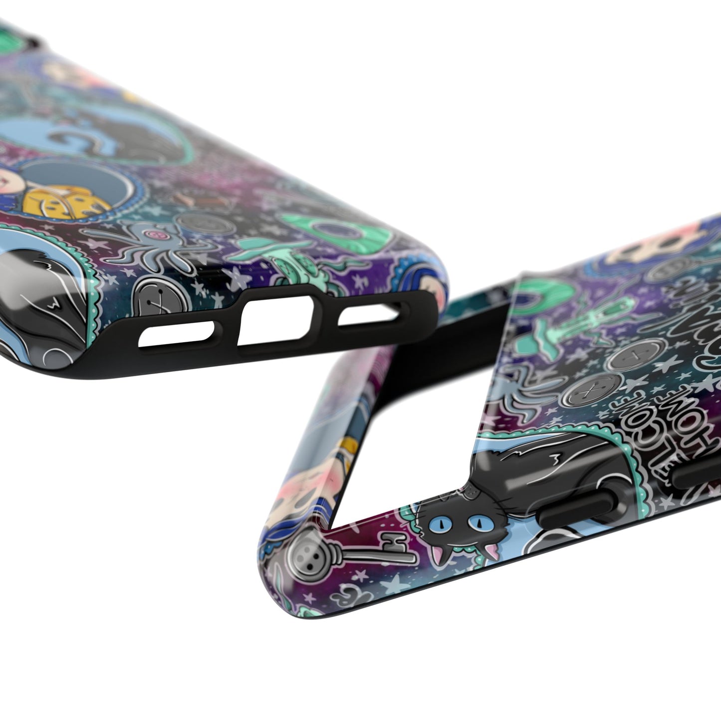 Button Girl Tough Phone Case | Shockproof | Samsung Case | Google Case |