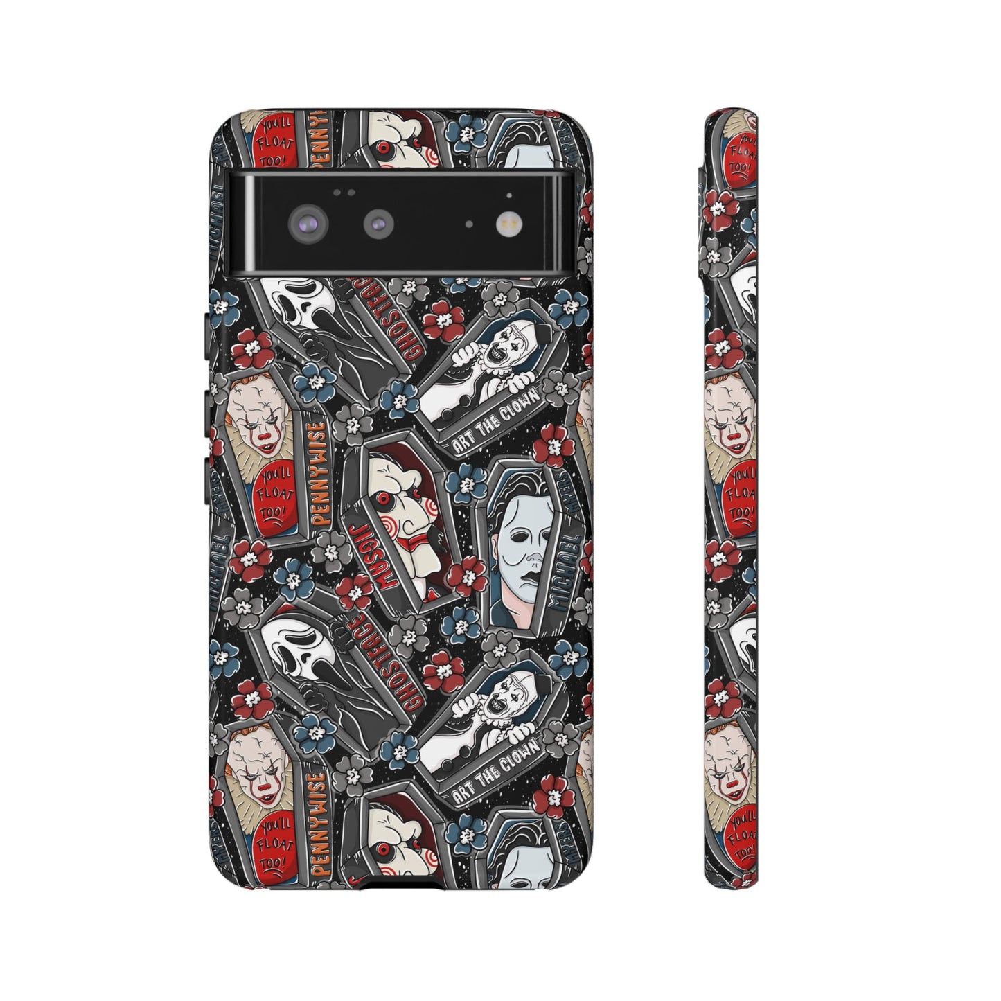 Serial Killers Tough Phone Case | Shockproof | Samsung Case | Google Case | Bookish