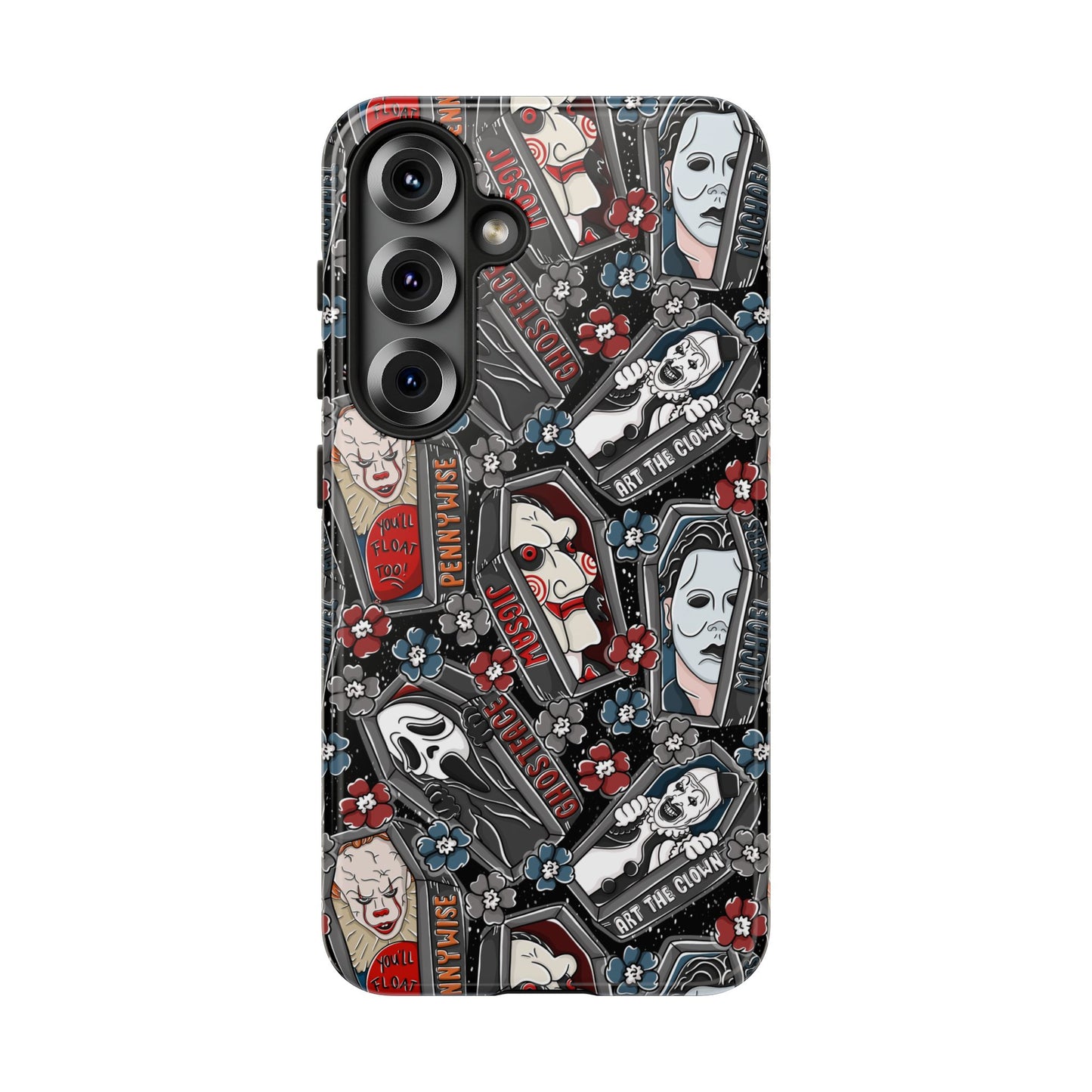 Serial Killers Tough Phone Case | Shockproof | Samsung Case | Google Case | Bookish