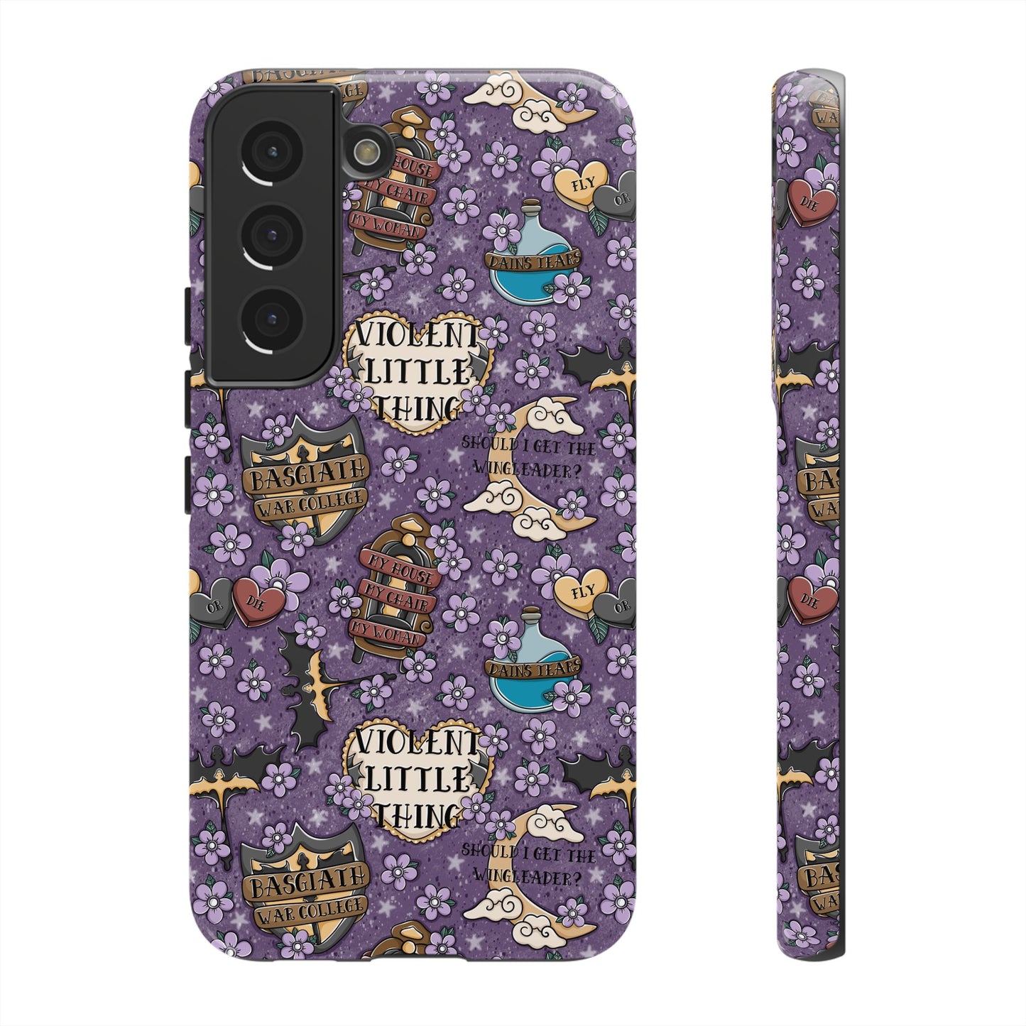Violent Little Thing Tough Phone Case | Shockproof | Samsung Case | Google Case | Bookish