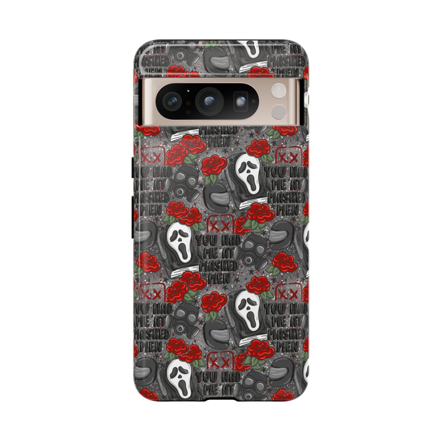 Masked Men Tough Phone Case | Shockproof | Samsung Case | Google Case | Bookish
