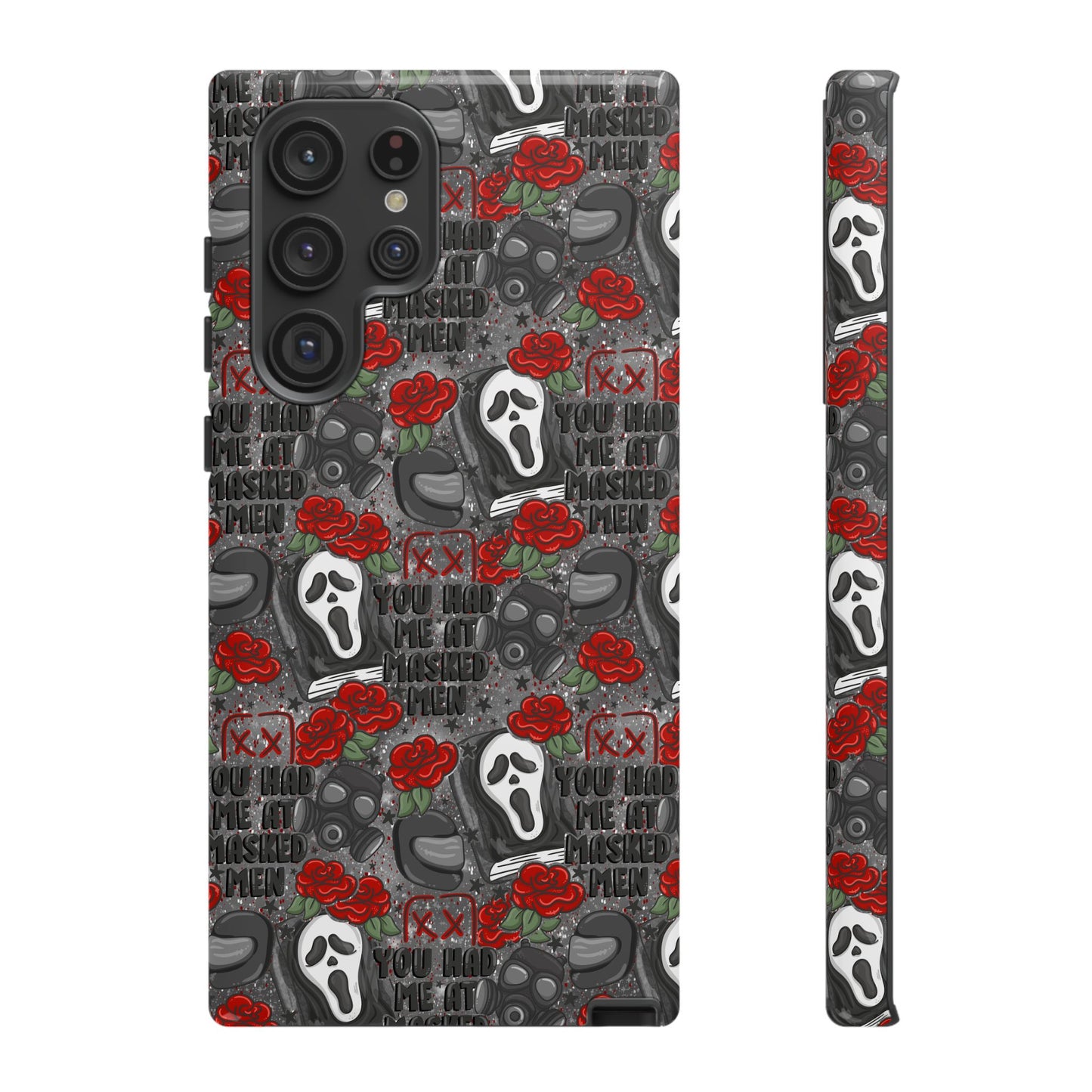 Masked Men Tough Phone Case | Shockproof | Samsung Case | Google Case | Bookish