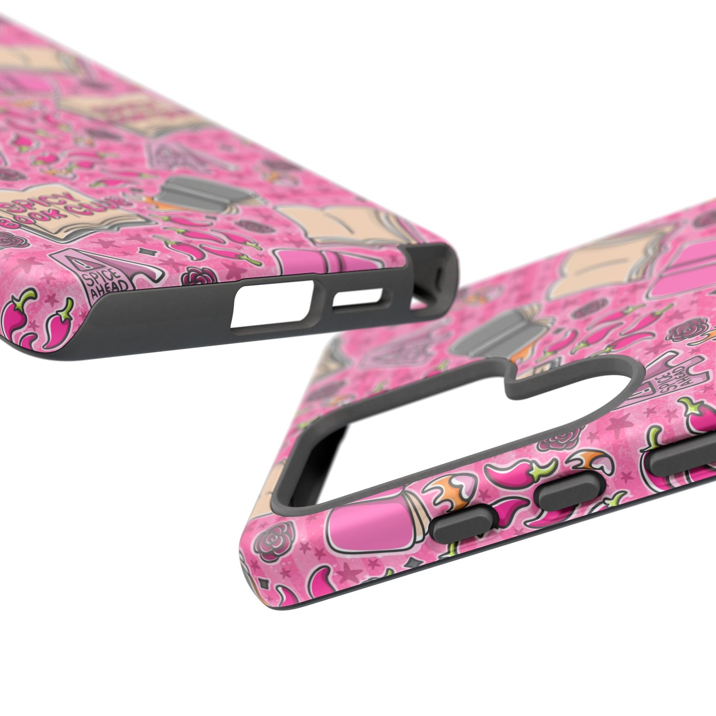 Spicy Book Club Tough Phone Case | Shockproof | Samsung Case | Google Case | Bookish