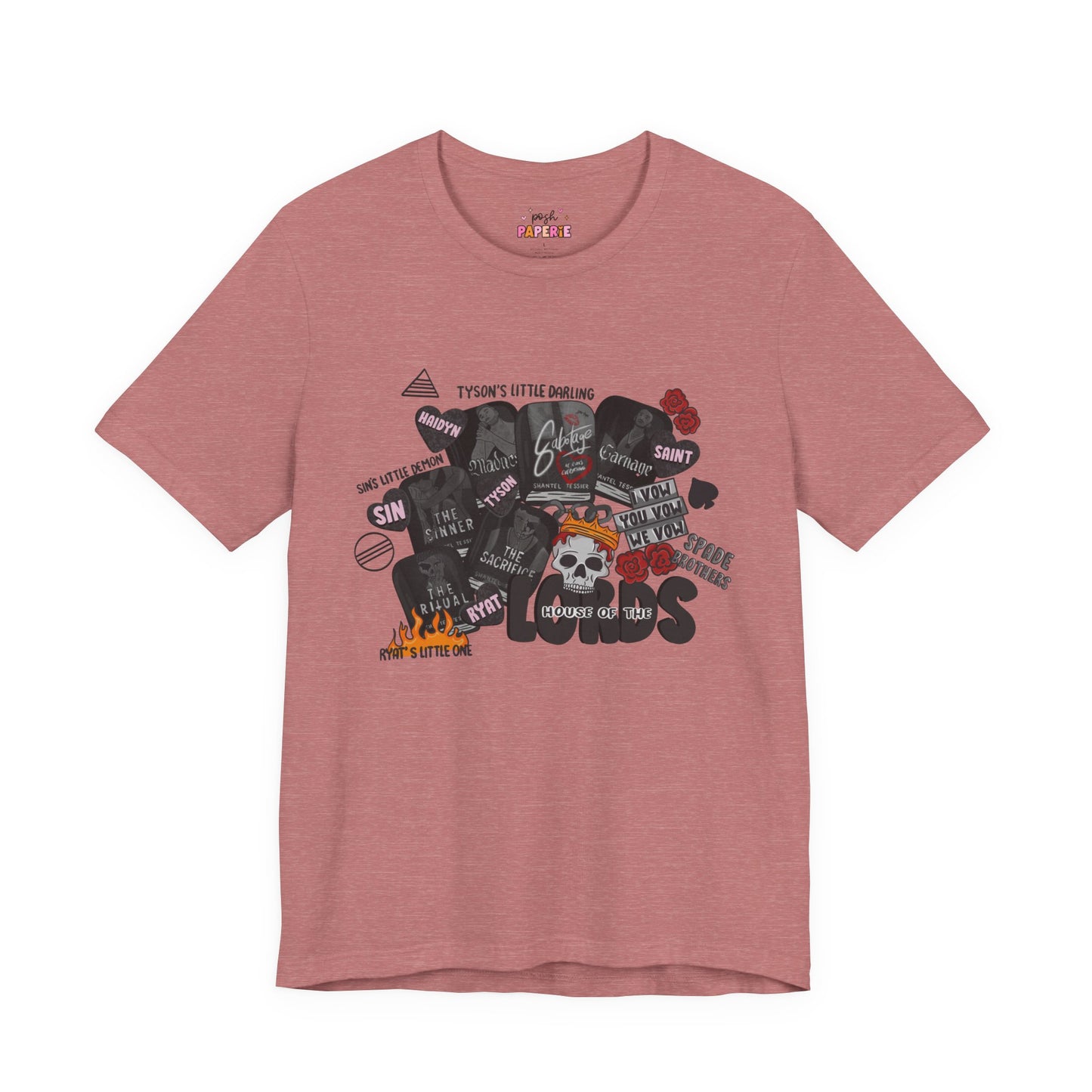 The LORDS Series T-Shirt | Graphic Tee | Bookish Merch |