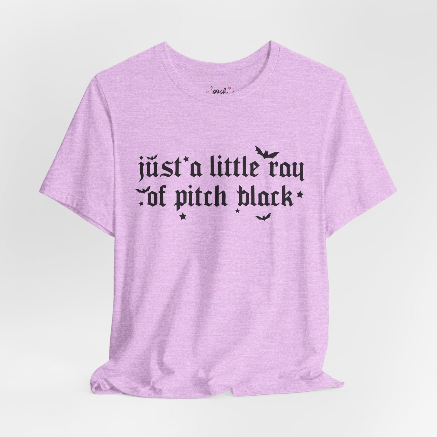 Just A Ray Of Pitch Black Shirt | Graphic Tee | Bookish Merch |