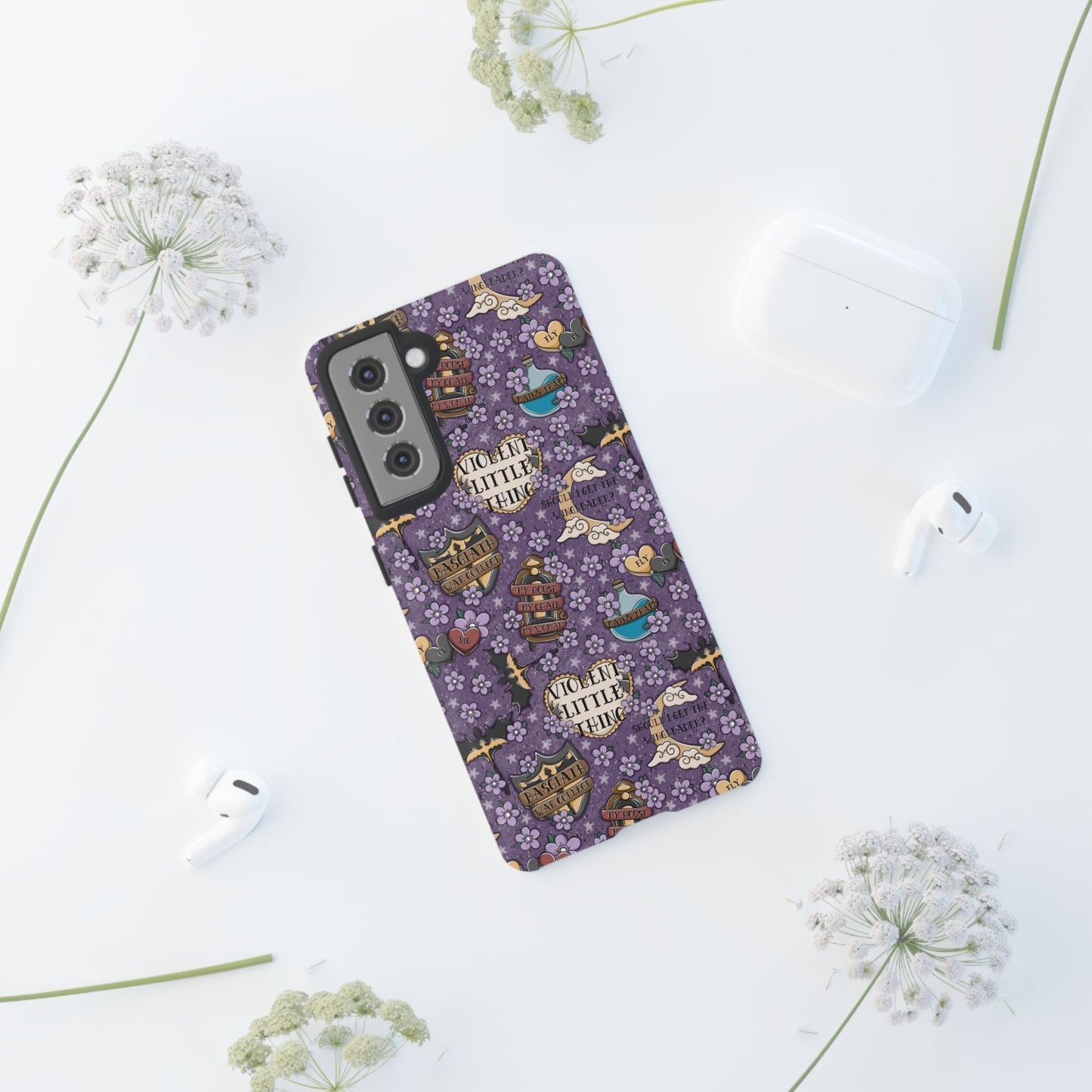 Violent Little Thing Tough Phone Case | Shockproof | Samsung Case | Google Case | Bookish