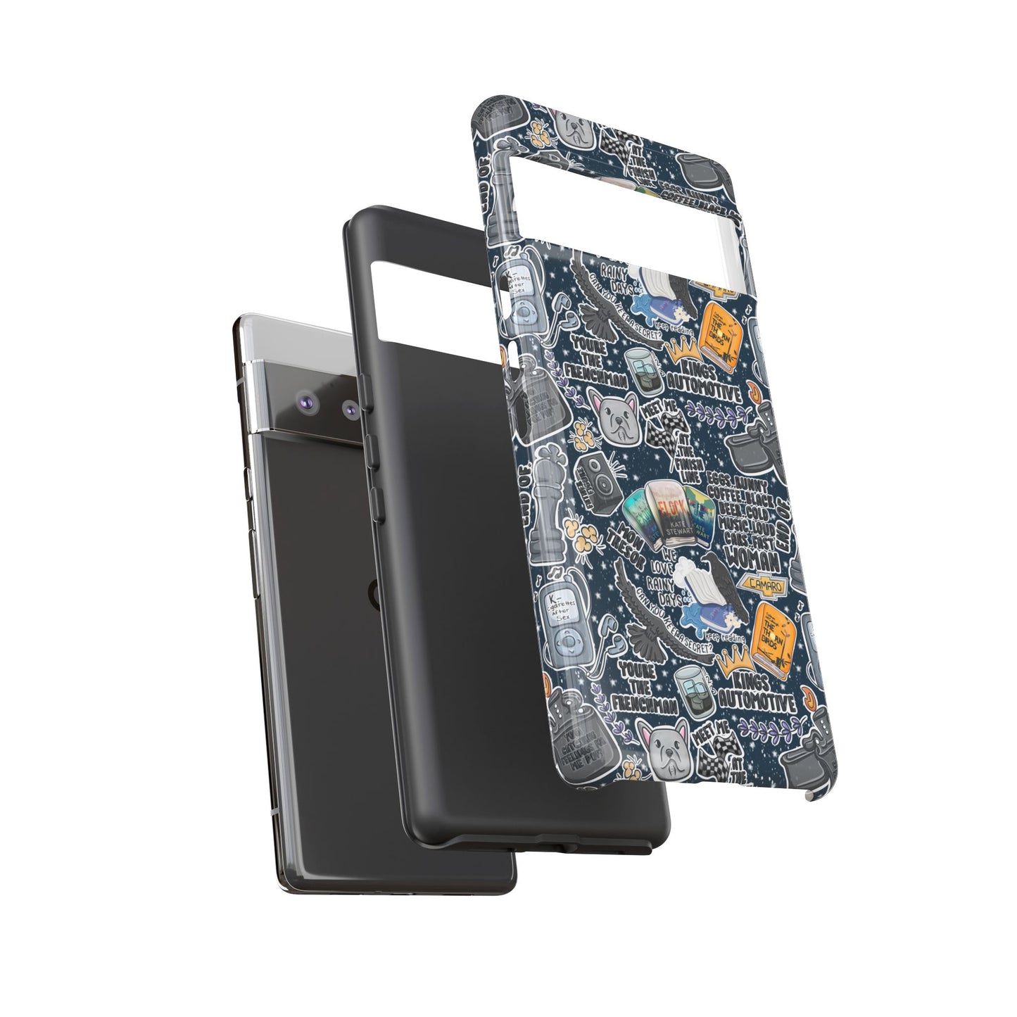 Triple Falls Tough Phone Case | Shockproof | Samsung Case | Google Case | Bookish