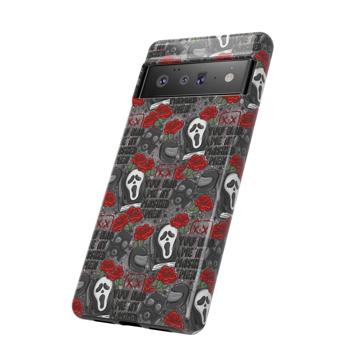 Masked Men Tough Phone Case | Shockproof | Samsung Case | Google Case | Bookish