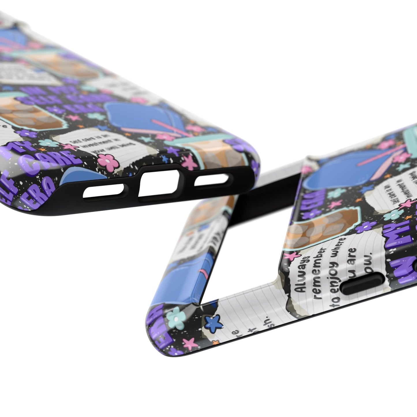 Self Care Tough Phone Case | Shockproof | Samsung Case | Google Case | Bookish
