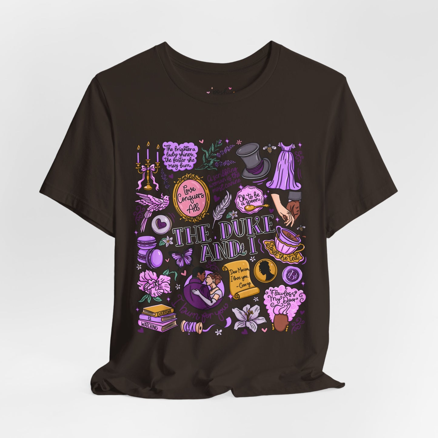 The Duke And I T-Shirt | Graphic Tee | Bookish Merch |