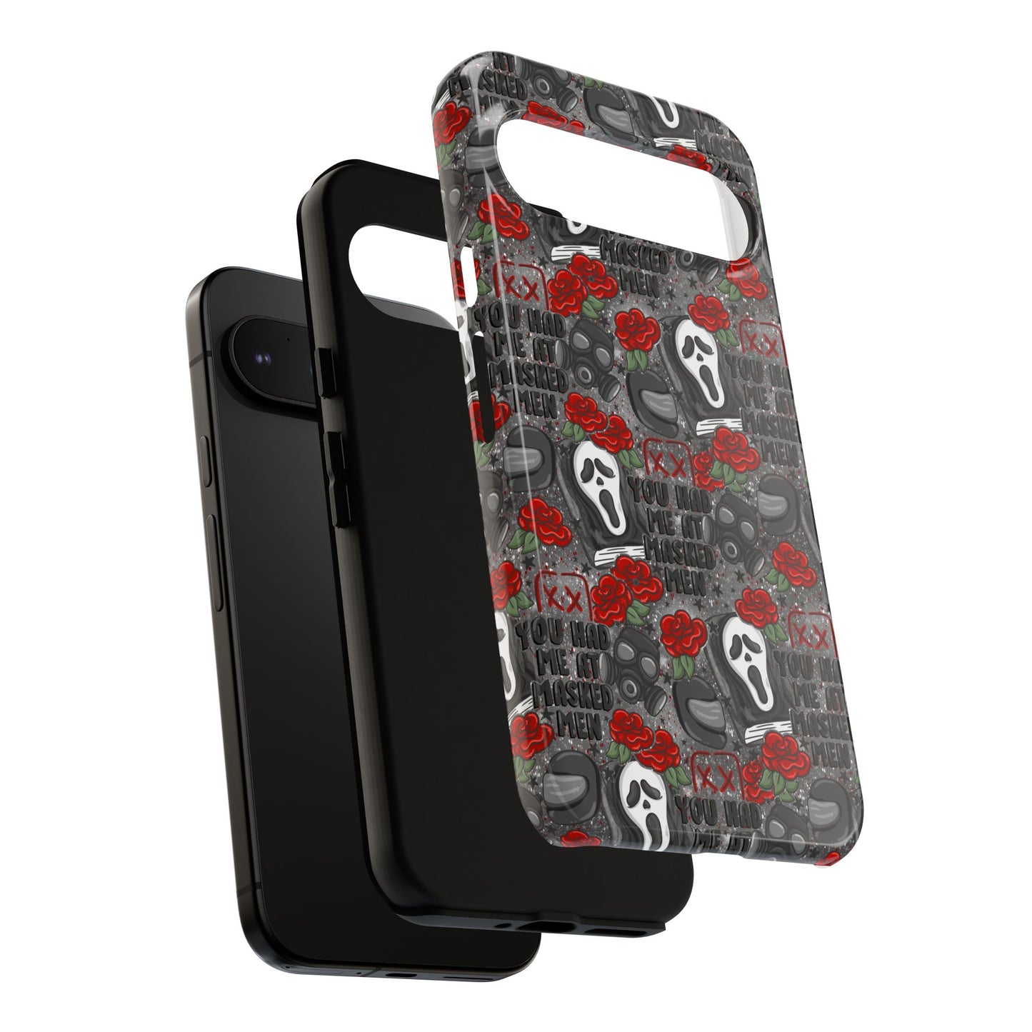 Masked Men Tough Phone Case | Shockproof | Samsung Case | Google Case | Bookish