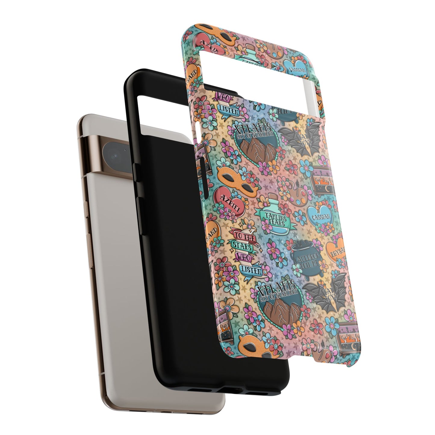 Velaris Tough Phone Case | Shockproof | Samsung Case | Google Case | Bookish