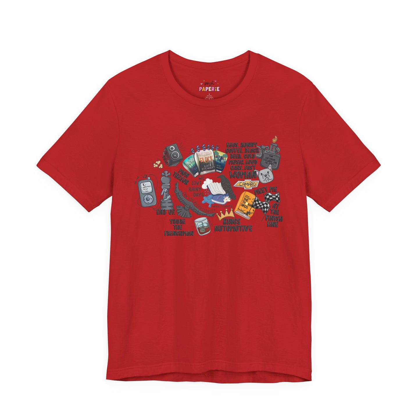 Triple Falls Shirt | Graphic Tee | Bookish Merch |