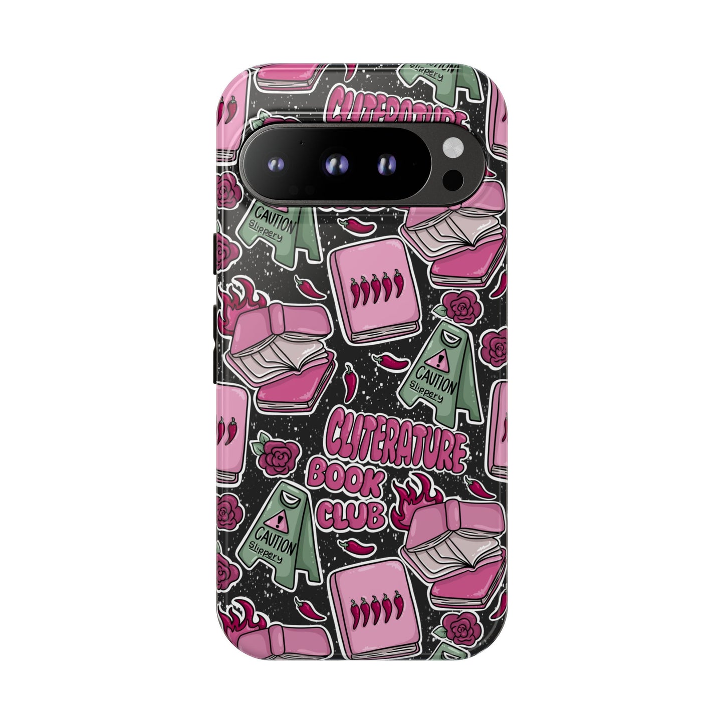 Cliterature Book Club Tough Phone Case | Shockproof | Samsung Case | Google Case | Bookish