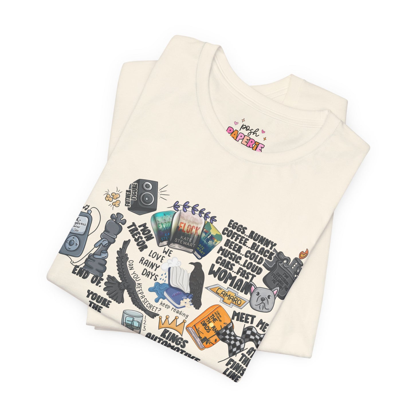 Triple Falls Shirt | Graphic Tee | Bookish Merch |