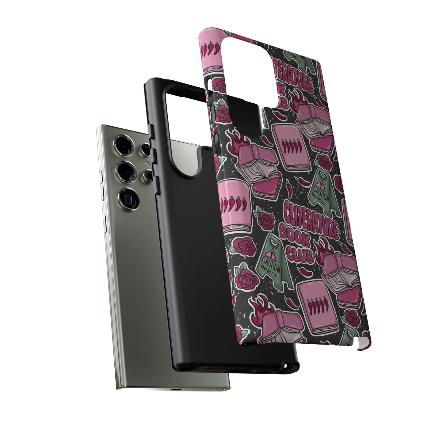 Cliterature Book Club Tough Phone Case | Shockproof | Samsung Case | Google Case | Bookish