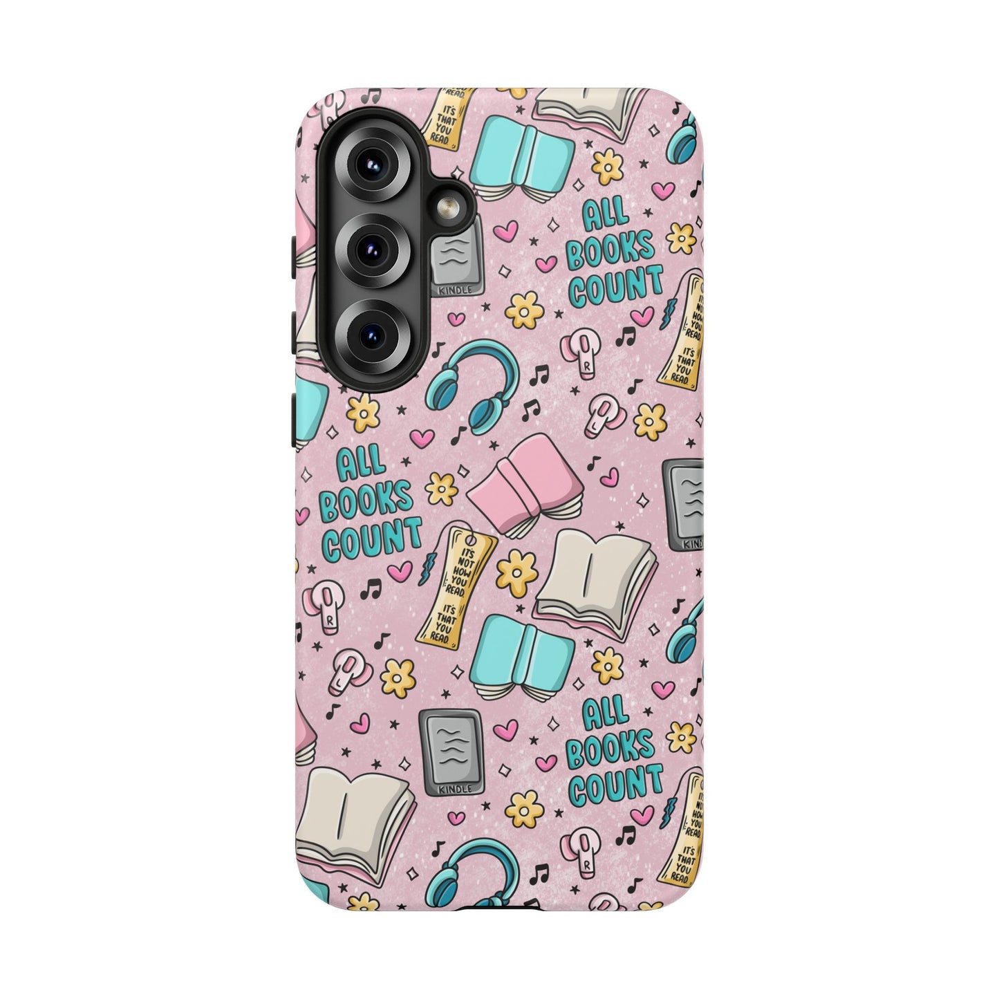 All Books Count Tough Phone Case | Shockproof | Samsung Case | Google Case | Bookish