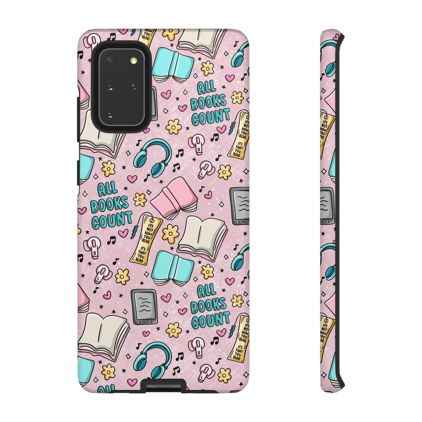 All Books Count Tough Phone Case | Shockproof | Samsung Case | Google Case | Bookish