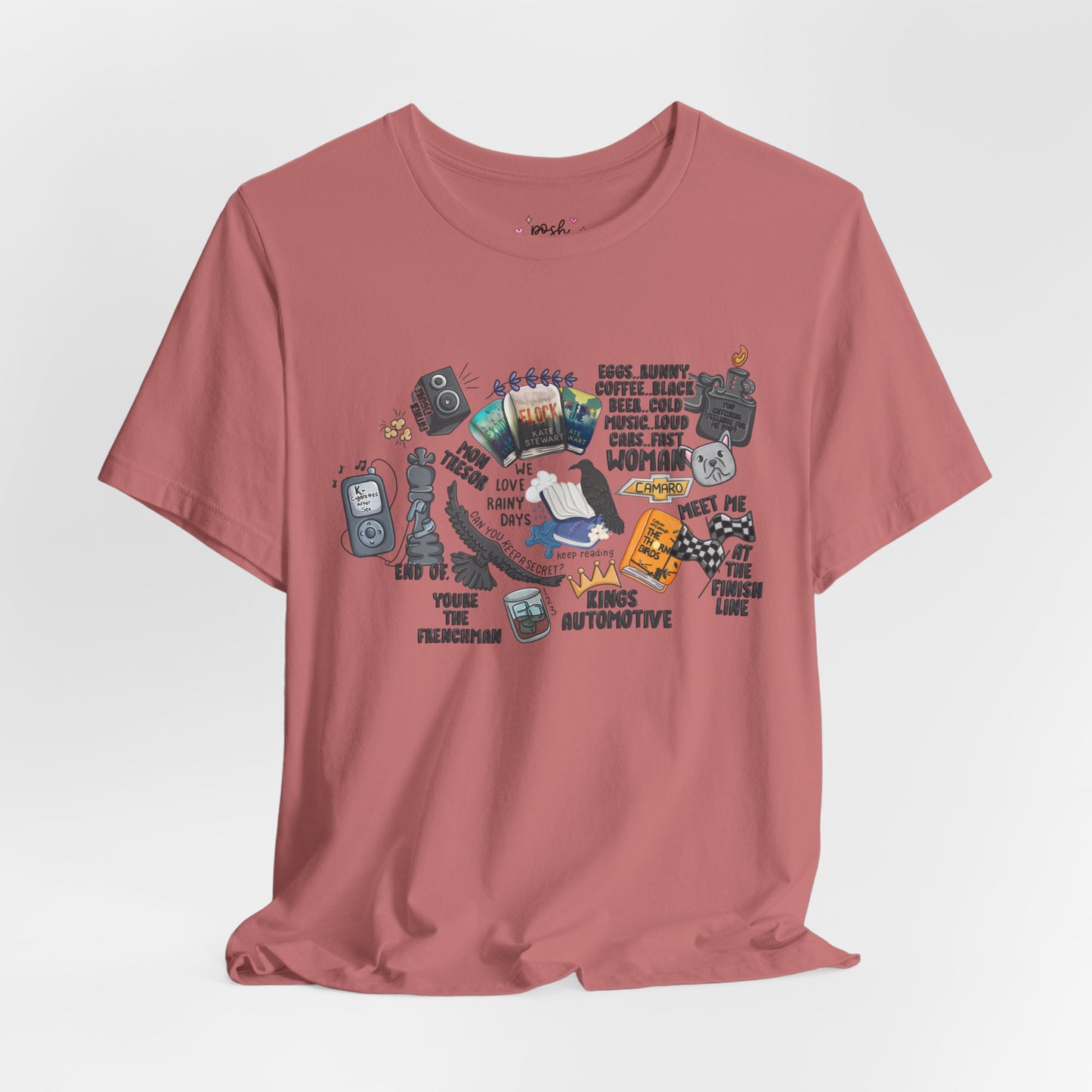 Triple Falls Shirt | Graphic Tee | Bookish Merch |