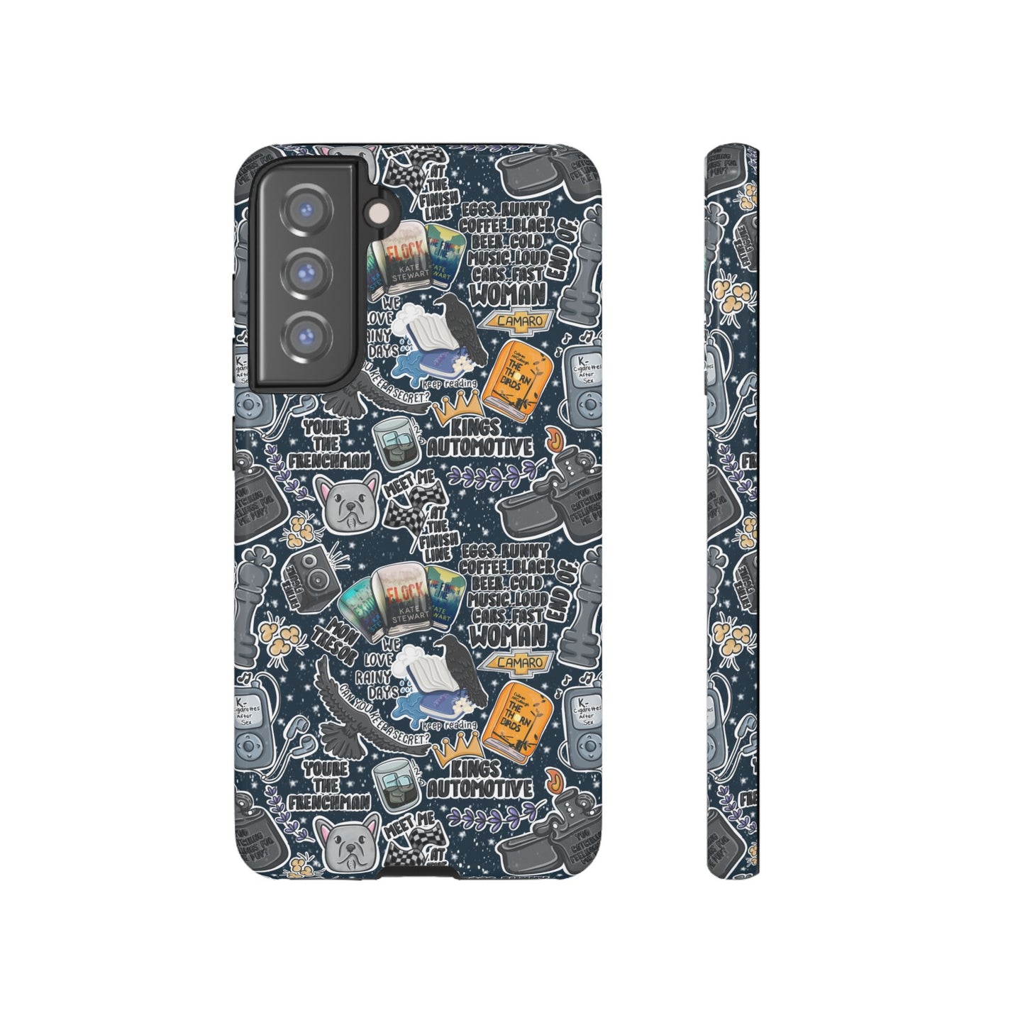 Triple Falls Tough Phone Case | Shockproof | Samsung Case | Google Case | Bookish