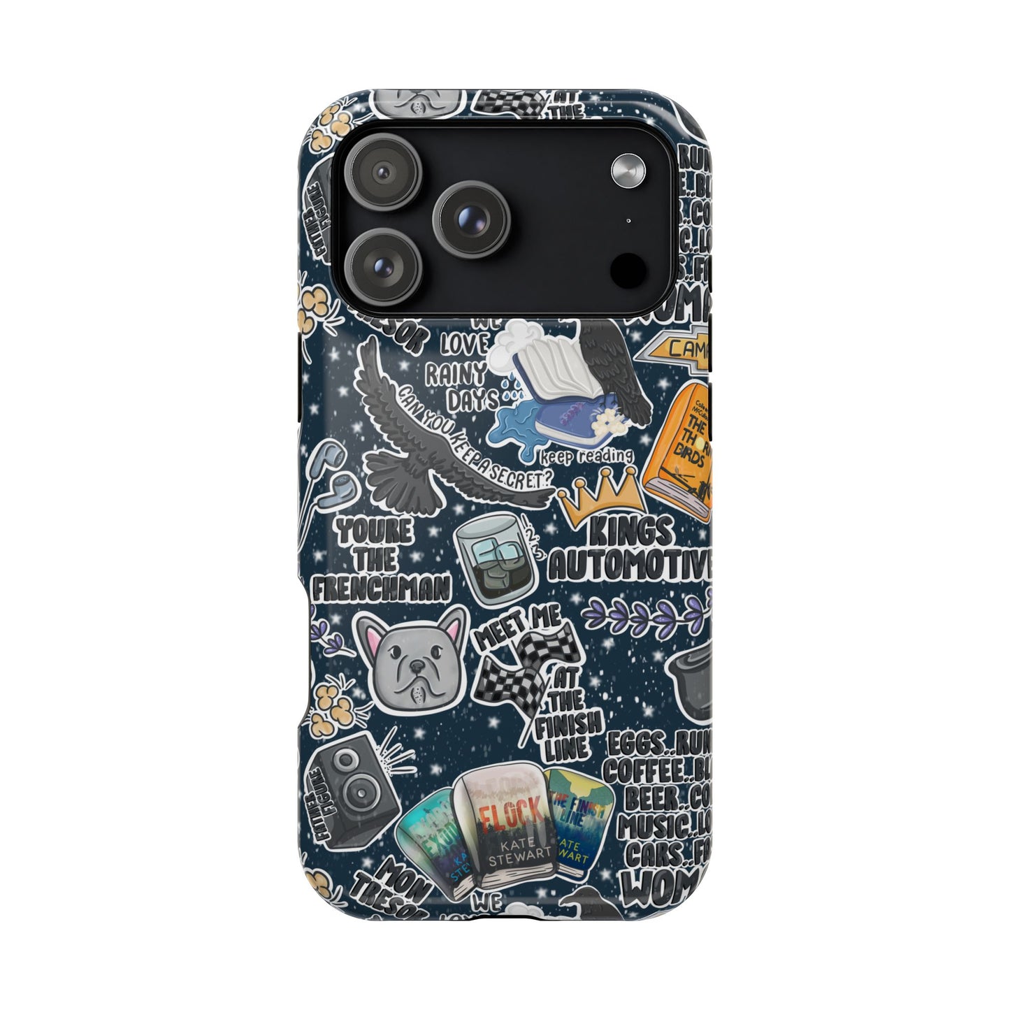 Triple Falls MagSafe Tough Phone Case | Shockproof | iPhone Case | Bookish Phone Case |