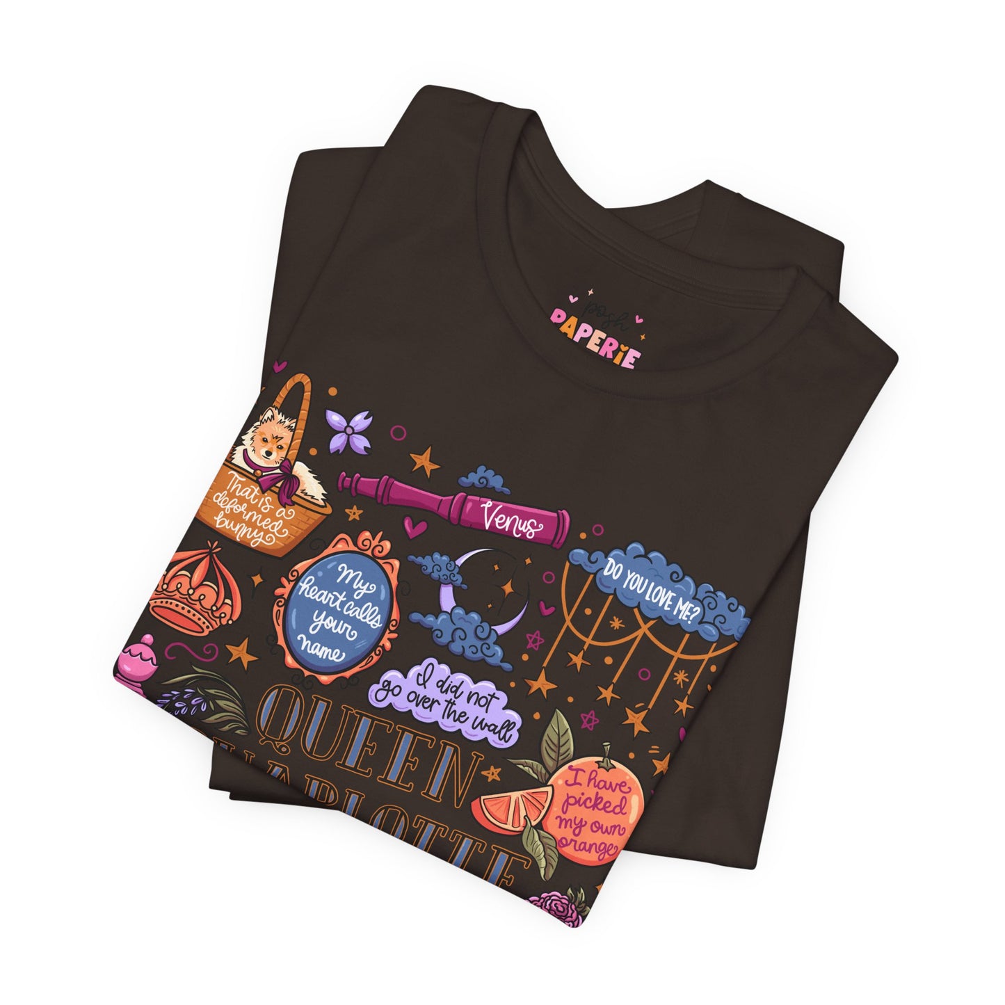 Queen Charlotte T-Shirt | Graphic Tee | Bookish Merch |