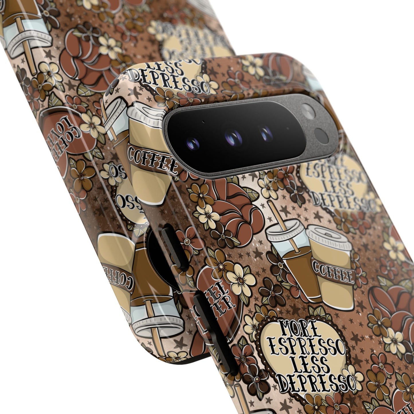 Coffee Lover Tough Phone Case | Shockproof | Samsung Case | Google Case | Iced Coffee