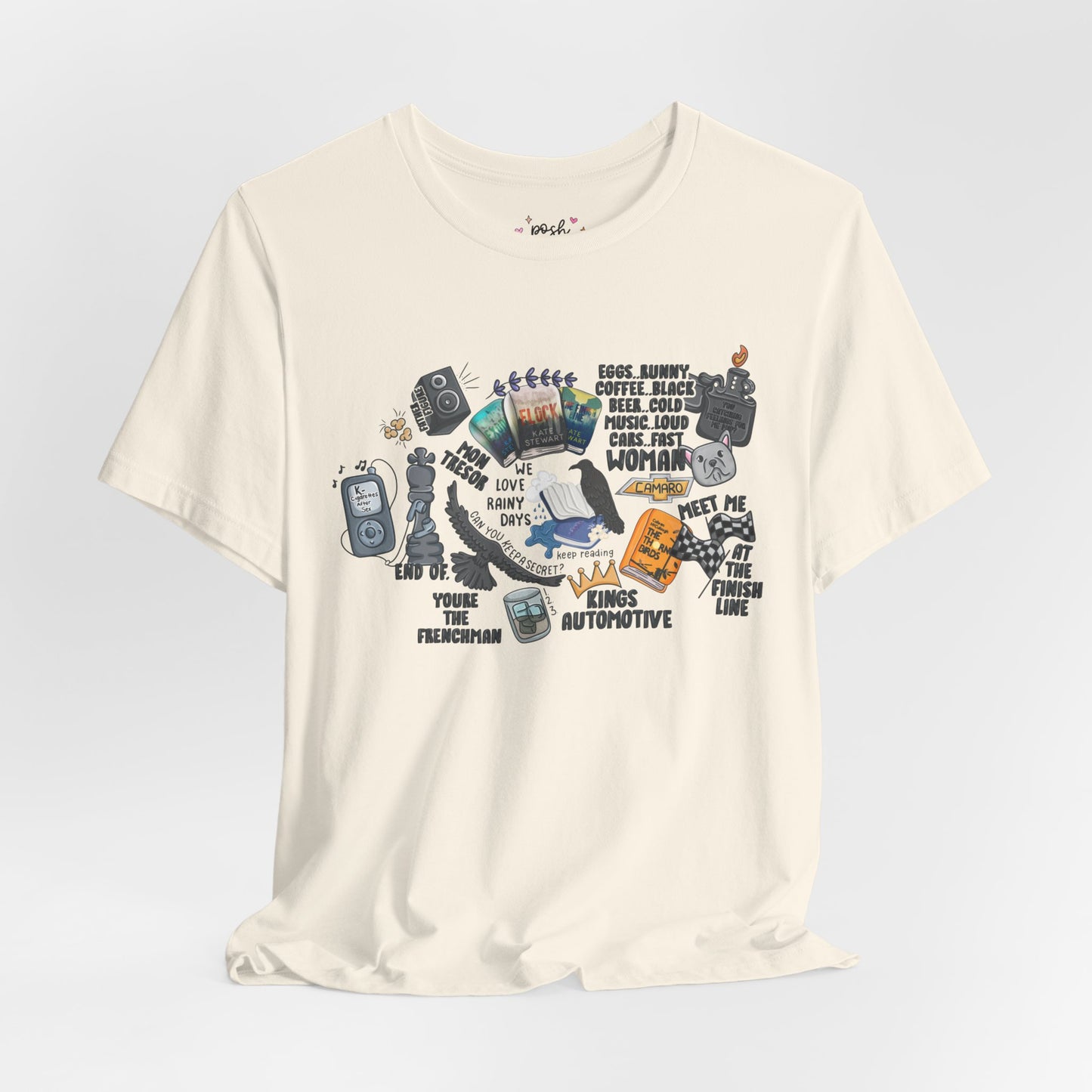 Triple Falls Shirt | Graphic Tee | Bookish Merch |