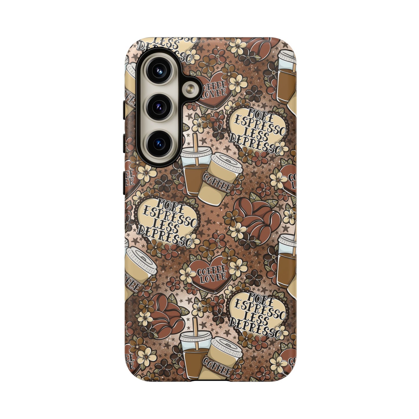 Coffee Lover Tough Phone Case | Shockproof | Samsung Case | Google Case | Iced Coffee