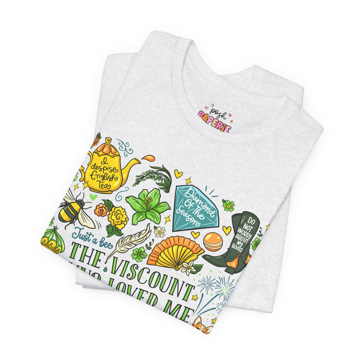 The Viscount Who Loved Me T-Shirt | Graphic Tee | Bookish Merch |