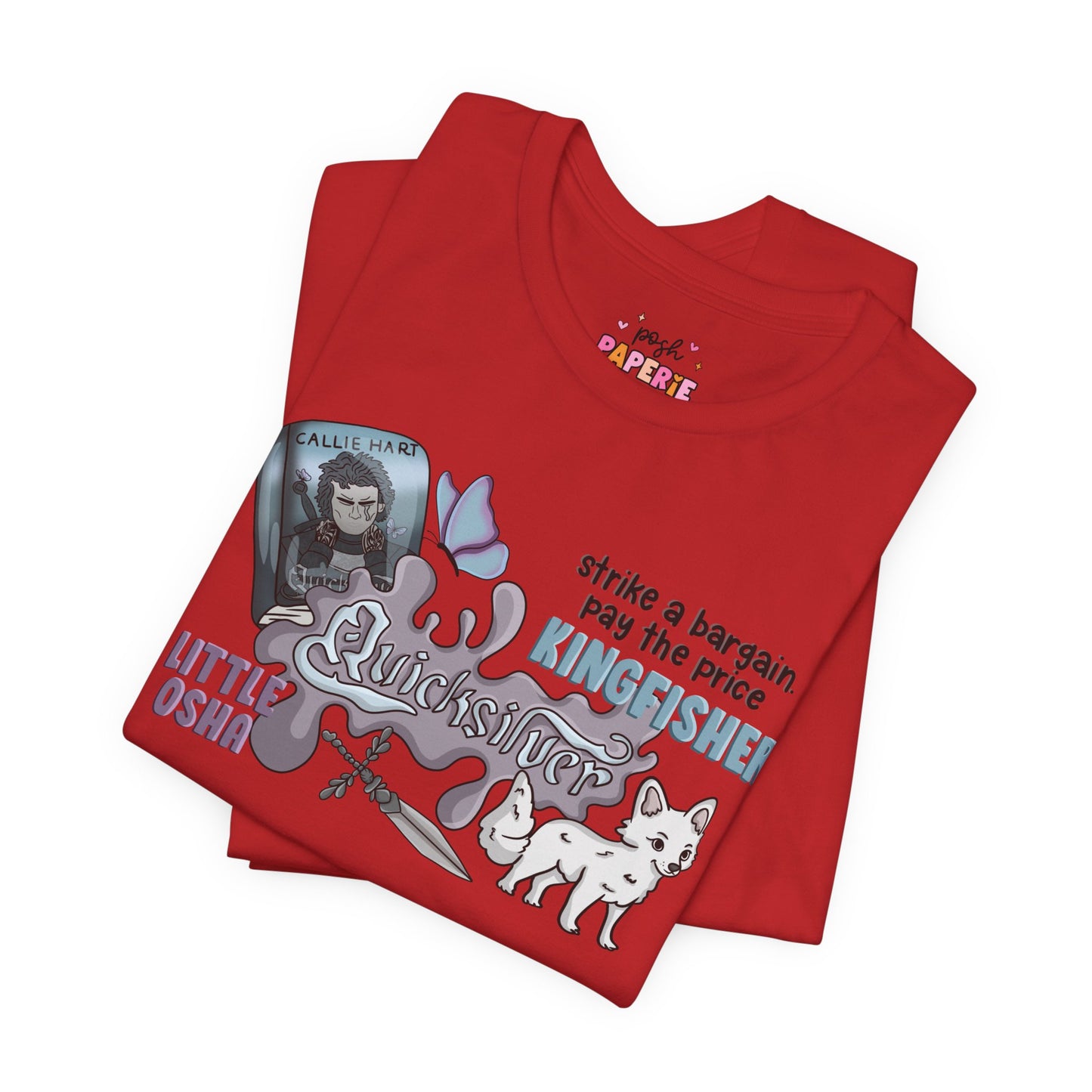 Quicksilver Shirt | Graphic Tee | Bookish Merch |