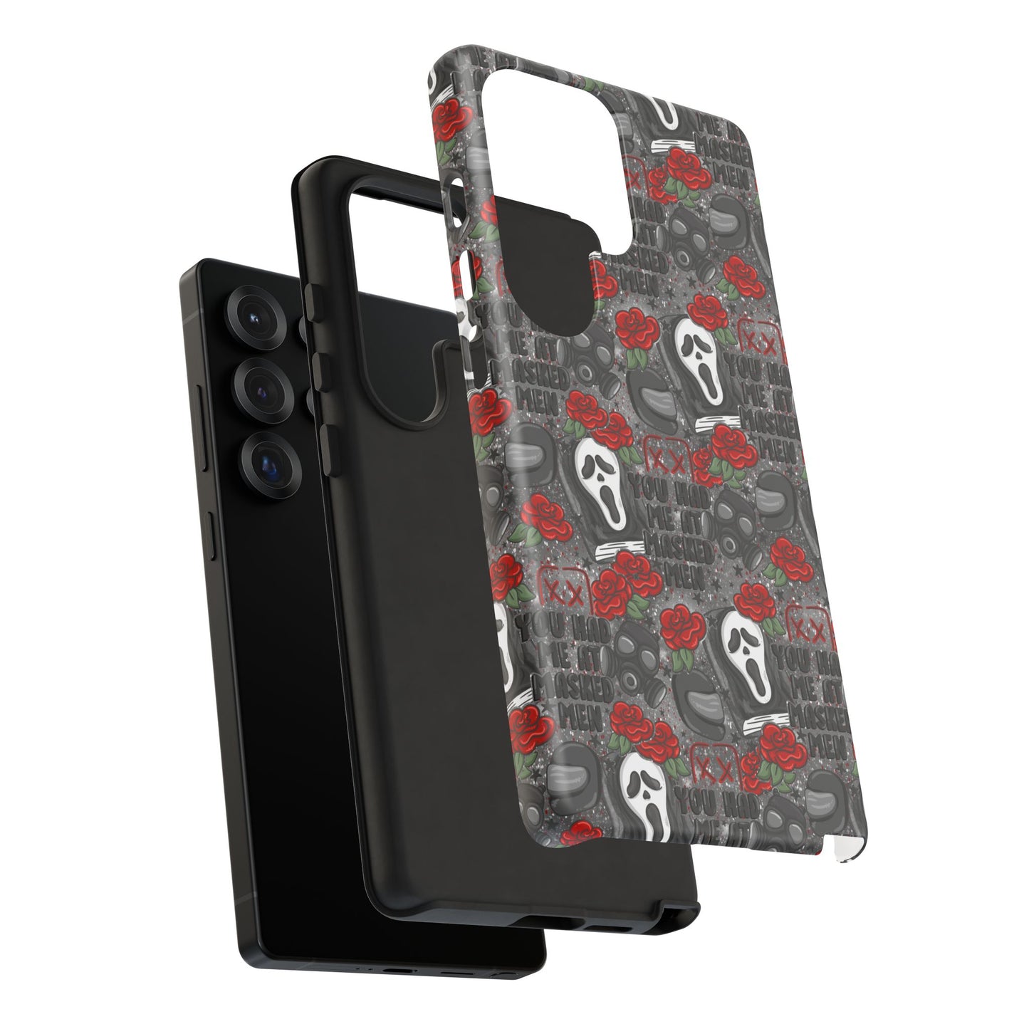 Masked Men Tough Phone Case | Shockproof | Samsung Case | Google Case | Bookish