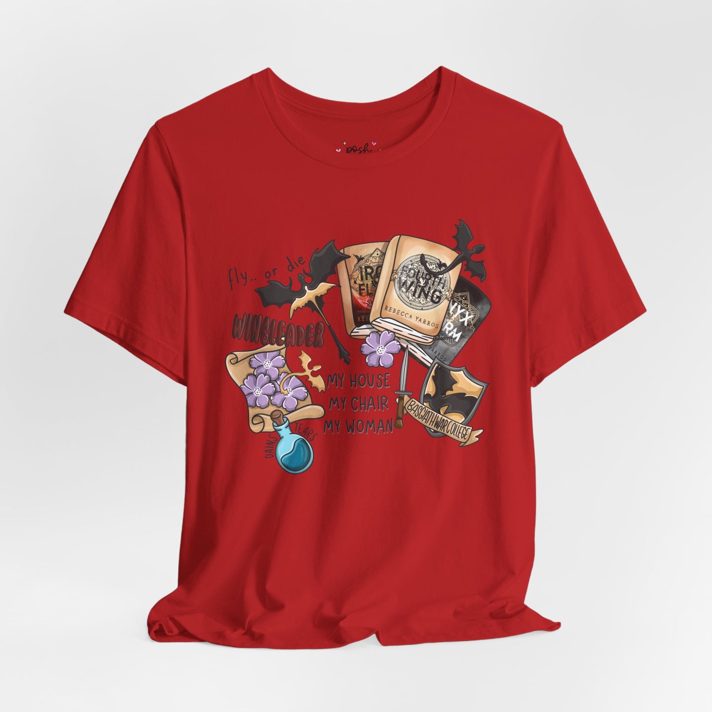 Fourth Wing Shirt | Graphic Tee | Bookish Merch |