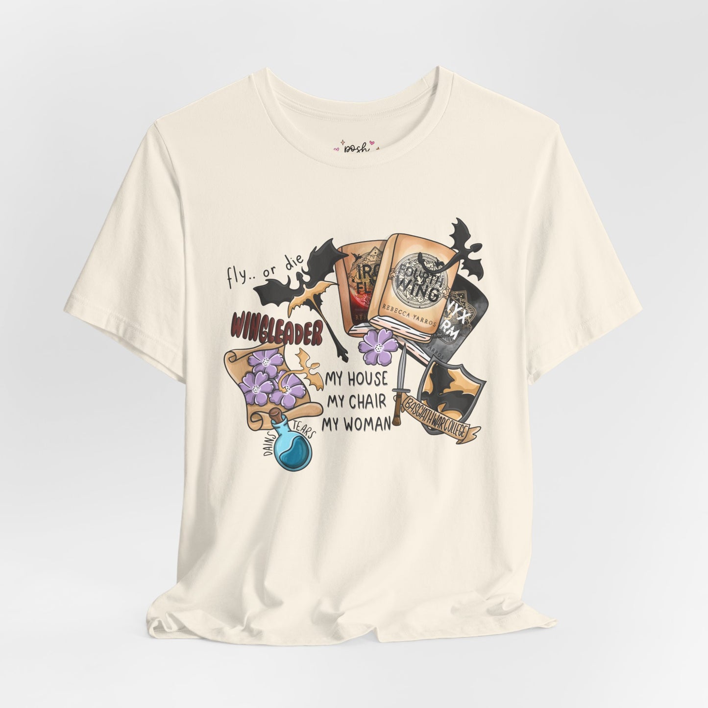 Fourth Wing Shirt | Graphic Tee | Bookish Merch |