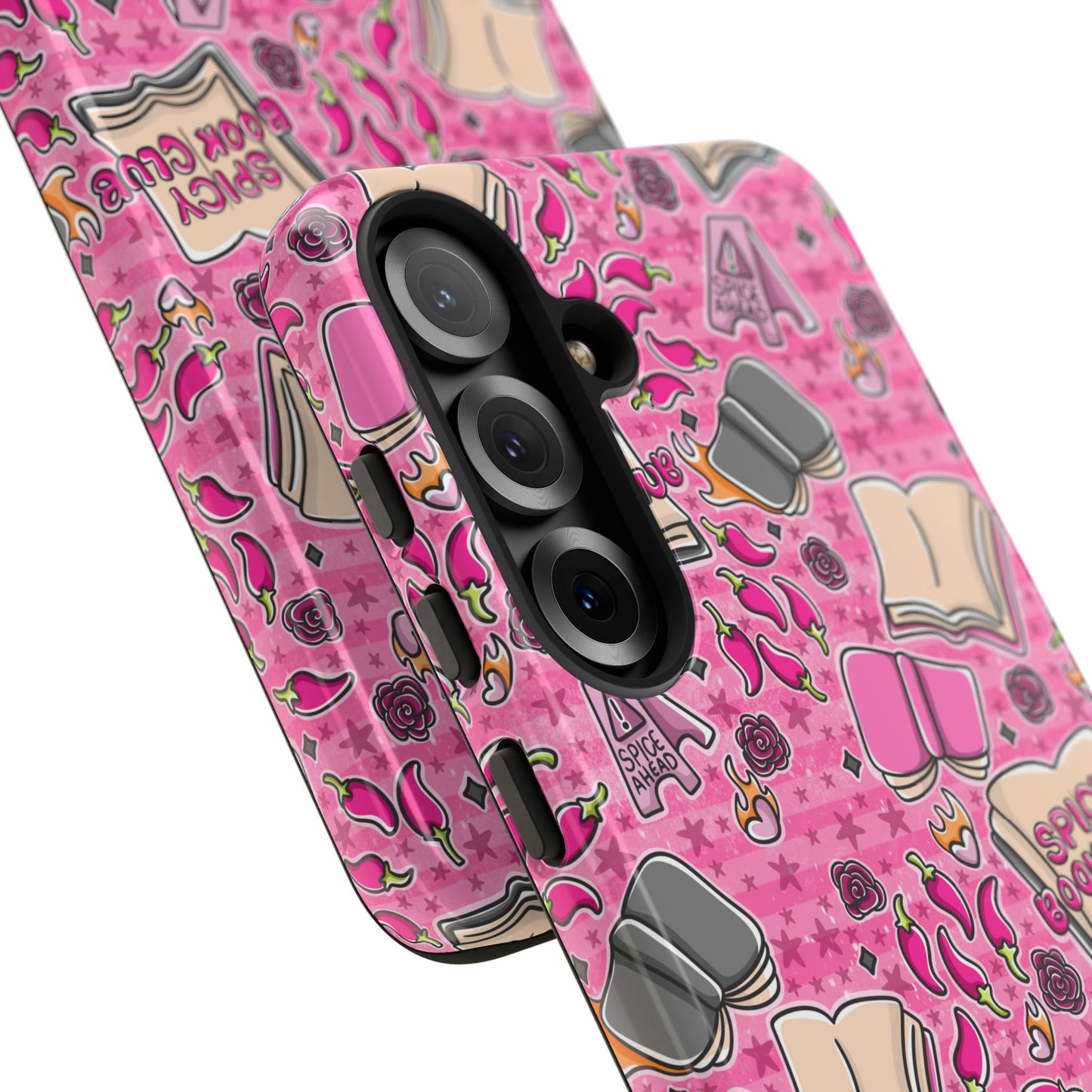 Spicy Book Club Tough Phone Case | Shockproof | Samsung Case | Google Case | Bookish