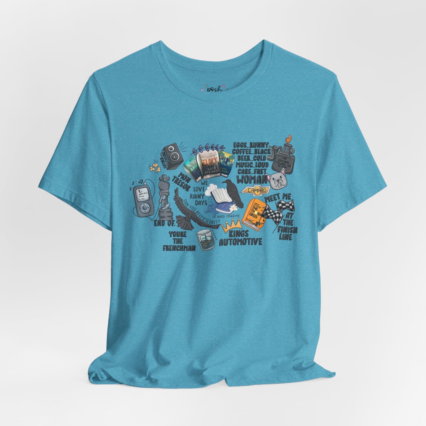 Triple Falls Shirt | Graphic Tee | Bookish Merch |