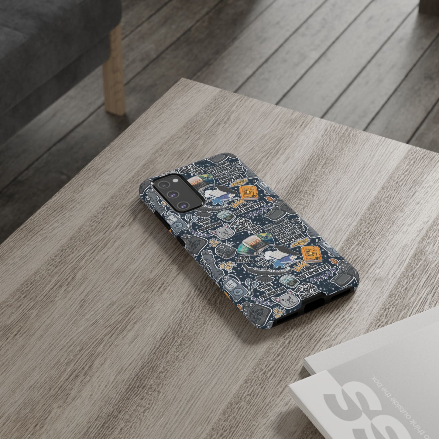 Triple Falls Tough Phone Case | Shockproof | Samsung Case | Google Case | Bookish