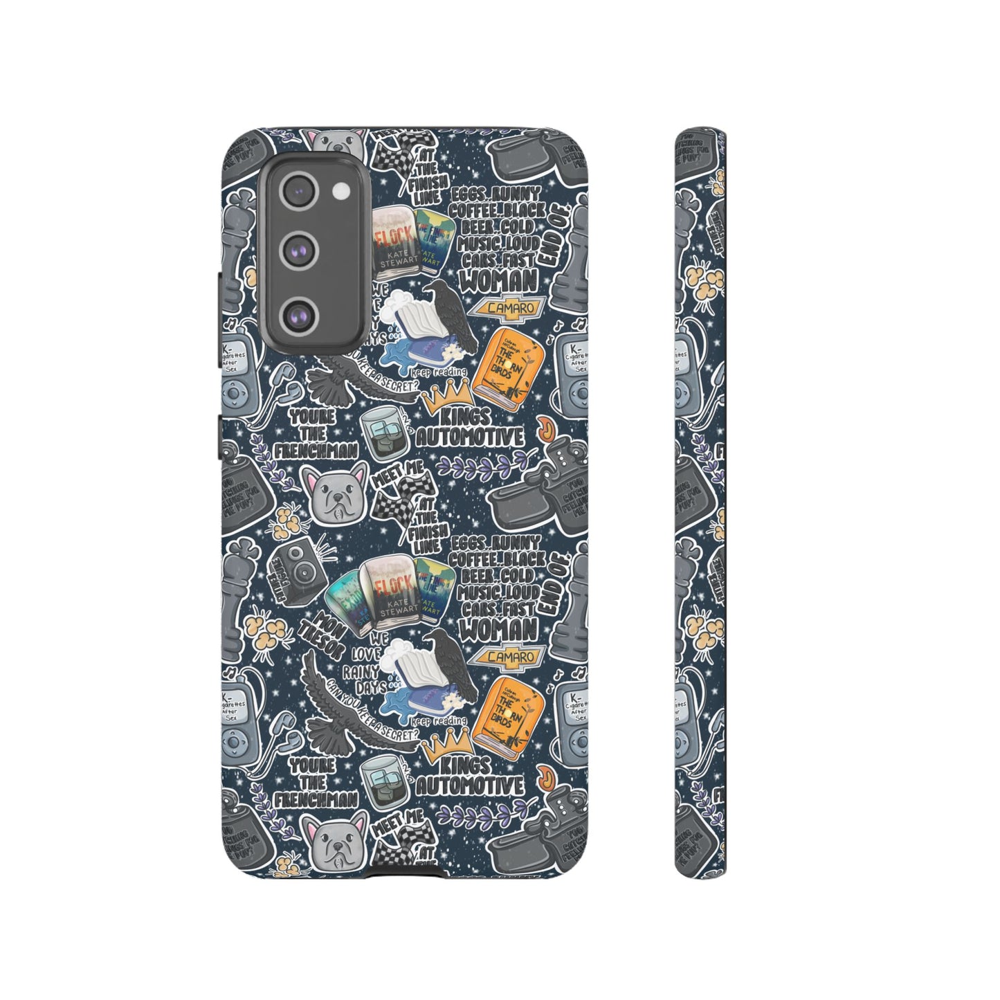 Triple Falls Tough Phone Case | Shockproof | Samsung Case | Google Case | Bookish