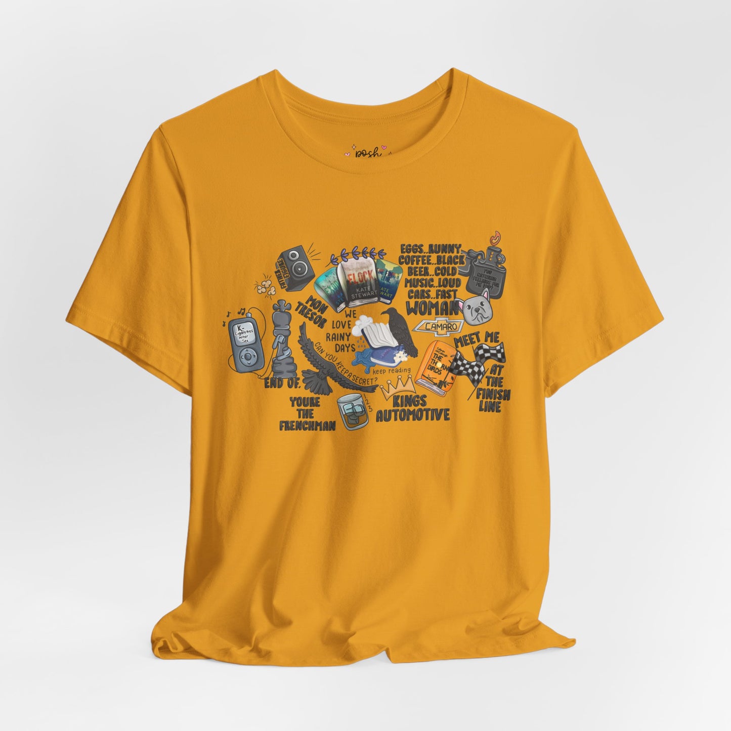 Triple Falls Shirt | Graphic Tee | Bookish Merch |