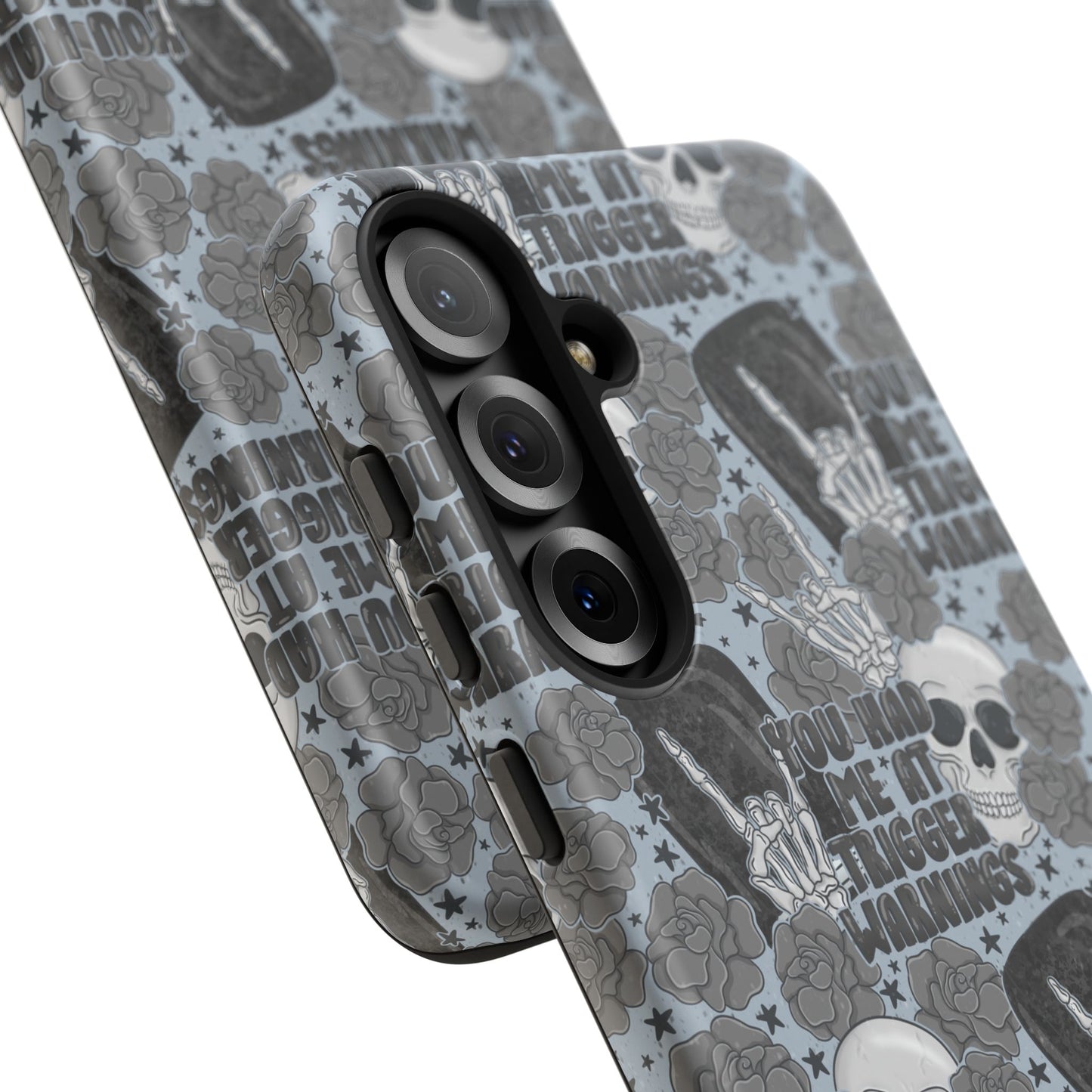 Trigger Warning Tough Phone Case | Shockproof | Samsung Case | Google Case | Bookish
