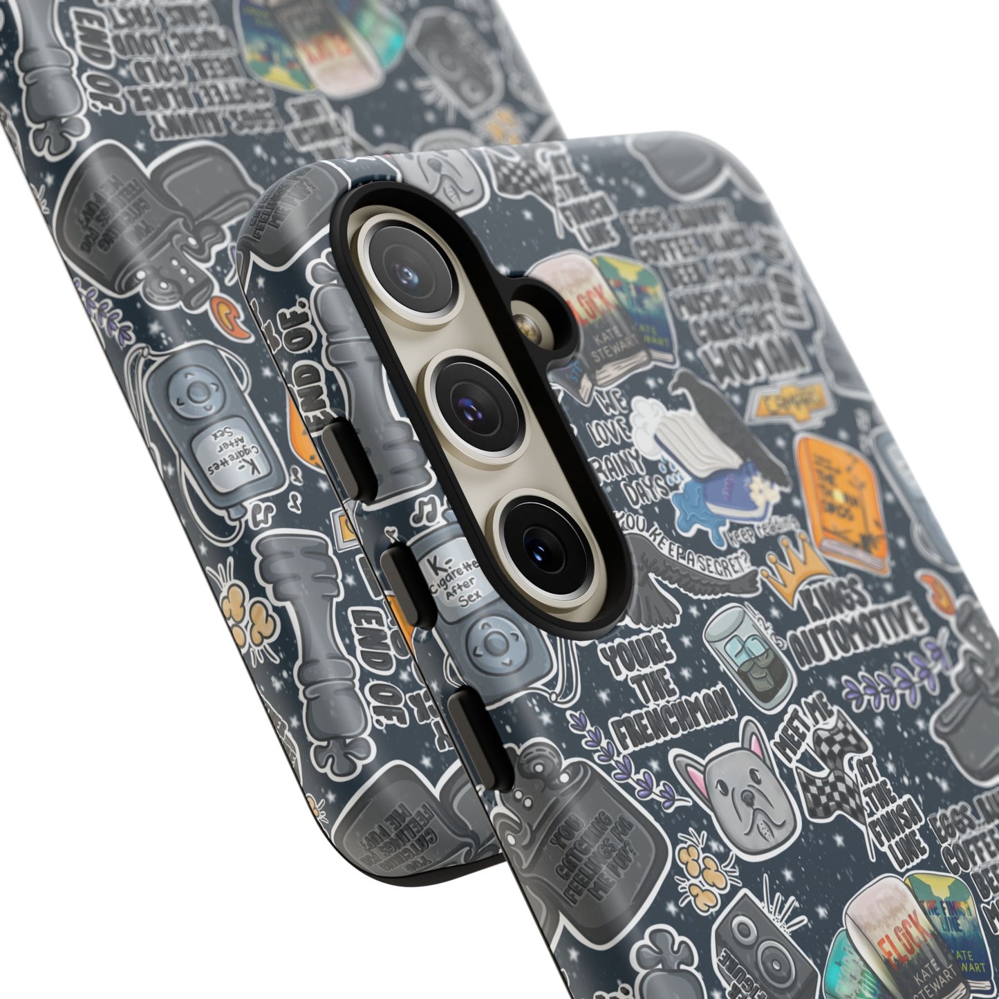 Triple Falls Tough Phone Case | Shockproof | Samsung Case | Google Case | Bookish