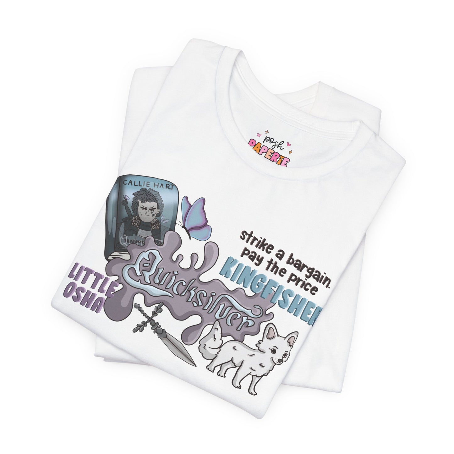 Quicksilver Shirt | Graphic Tee | Bookish Merch |