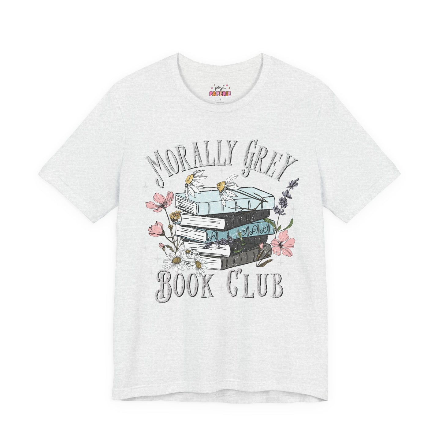 Morally Grey Book Club T-Shirt | Graphic Tee | Bookish Merch |