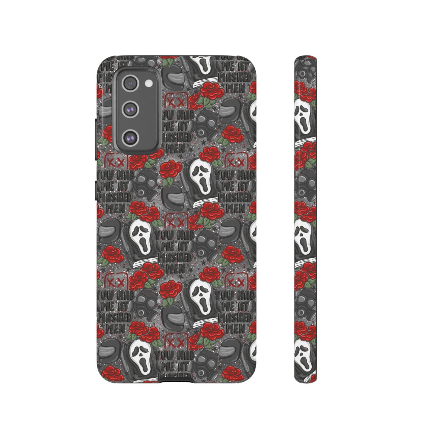 Masked Men Tough Phone Case | Shockproof | Samsung Case | Google Case | Bookish
